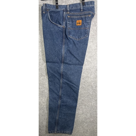Wrangler Other - Wrangler FR Riggs Workwear Jeans Mens 34x30 Blue Flame Resistant Denim FR3W050